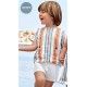 Juliana Verano Conjunto bebé niño Rayas y Blanco
