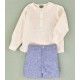 José Varón Verano Conjunto niño Azul y Blanco Lino