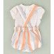 Cocote Summer Baby Boy Set Blue and Orange Stripes