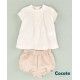 Cocote Verano Conjunto bebé niño Crudo Arena