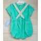 Babiné Verano Conjunto bebé niño Blusa y Peto Verdes