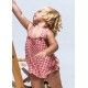 Cocote Summer Baby Boy Overalls Strawberry Squares