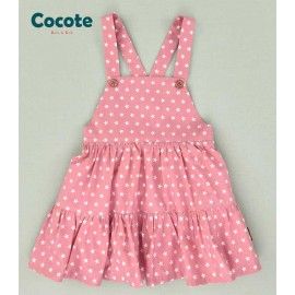Cocote Summer Girl Pink Dress Stars
