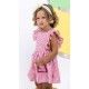 Cocote Summer Girl Romper Strawberry Stripes