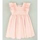 Cocote Verano Vestido niña Chambray Rosa