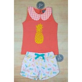 Mon Petit Bonbon Summer Girl Set Pants