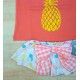 Mon Petit Bonbon Verano Conjunto niña Piñas Braguita