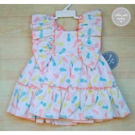 Mon Petit Bonbon Summer Baby Girl Set Pineapples