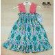 José Varón Verano Vestido niña Étnico Verde