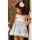 Debesos Verano Vestido niña Estampado Ceremonia