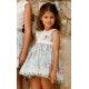 Debesos Verano Vestido niña Estampado Ceremonia