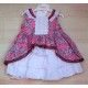 Debesos Verano Vestido niña Estampado Volantes Blancos