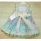 Debesos Verano Vestido niña Estampado Ceremonia