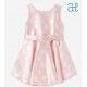 Abel & Lula Verano Vestido niña Fiesta Jacquard Topos