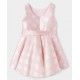Abel & Lula Verano Vestido niña Fiesta Jacquard Topos
