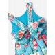 Abel & Lula Summer Girl Turquoise Printed Dress