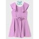 Abel & Lula Summer Girl Crepe Mauve Dress