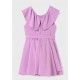 Abel & Lula Summer Girl Crepe Mauve Dress