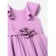 Abel & Lula Verano Vestido niña Crepe Fluido Malva