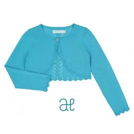 Abel & Lula Summer Girl Turquoise Jacket