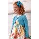 Abel & Lula Summer Girl Turquoise Jacket