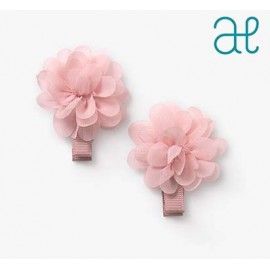 Abel&Lula Summer Girl Pins Light Pink Gauze Flowers Ceremony
