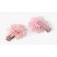 Abel&Lula Summer Girl Pins Light Pink Gauze Flowers Ceremony