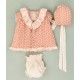 Cocote Summer Baby Girl Embroidered Pink Dress