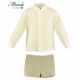 Miranda Summer Baby Boy Beige and Camel Set