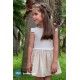 Coco Acqua Summer Girl Gauze Camel Dress