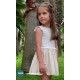 Coco Acqua Summer Girl Gauze Camel Dress