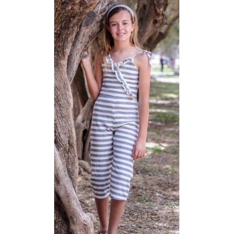 Eve Children Summer Girl Romper Muscari