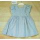 Cocote Verano Vestido niña Chambray Verde Empolvado