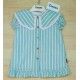 Cocote Summer Baby Girl Dress Green Stripes