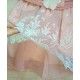 Abel & Lula Verano Vestido niña Organza Bordado Rosa