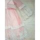 Abel & Lula Summer Girl Pink Plumetis Tulle Ceremony Dress