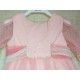 Abel & Lula Verano Vestido niña Ceremonia Tul Plumeti Rosa