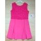 Miranda Summer Girl Fuchsia Dress Embroidered Bodice