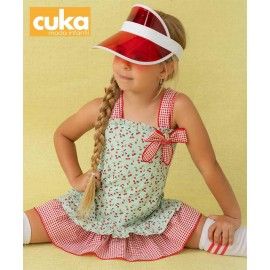 Cuka Verano Vestido niña La Bomba Lazo