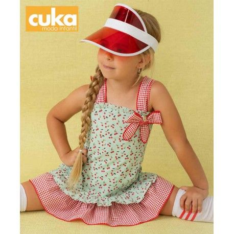 Cuka Verano Vestido niña La Bomba Lazo