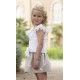 Coco Acqua Summer Girl White and Camel Set