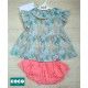 Coco Acqua Summer Baby Girl Water Green Set Little Flowers