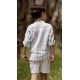 Coco Acqua Verano Conjunto niño Rayas Turquesa Claro