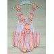 Blanca Valiente Summer Baby Boy Overalls Colourful Stripes
