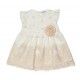 Juliana Summer Baby Girl Embroidered Ceremony Beige Dress
