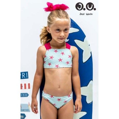 Jose Varon Summer Girl Bikini Starfishes