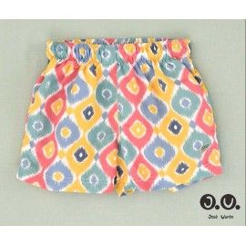 Jose Varon Summer Boy Swim Pants Ethnic Diamonds