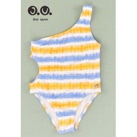 José Varón Verano Bañador niña Rayas Étnicas