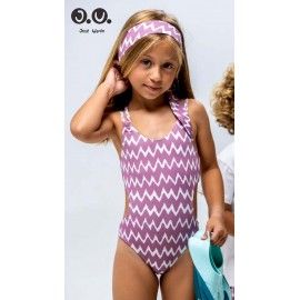 José Varón Verano Bañador niña Uva Zig Zag