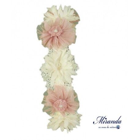 Miranda Verano Diadema Flores de Tul